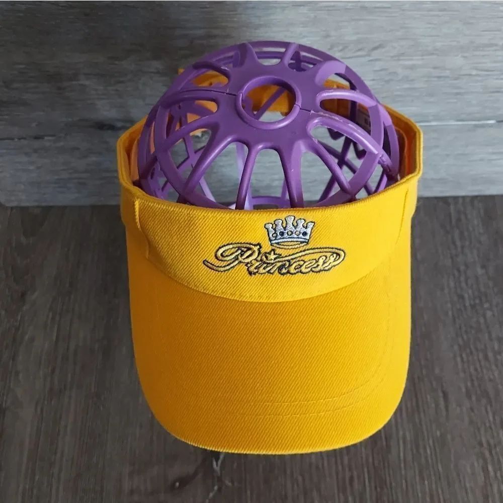Dinos Yellow "Princess" Visor - Picture 2 of 6
